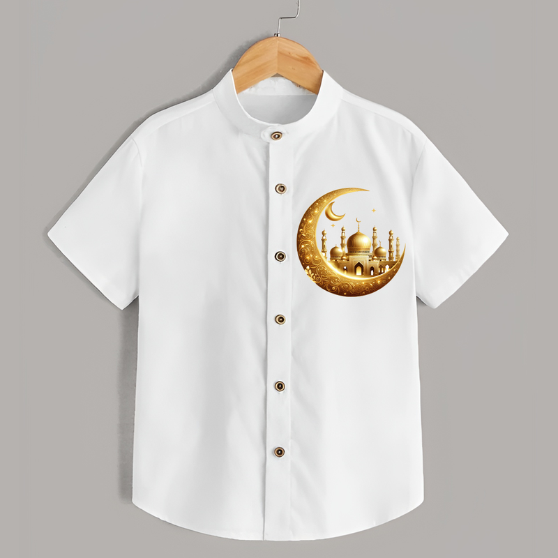 Ramadan Mubarak - A Time for Reflection With Our Shirt For Adult - WHITE - S (Chest 20")