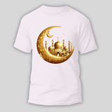 Ramadan Mubarak - A Time for Reflection With Our T-Shirt For Adult - WHITE - S (Chest 19")