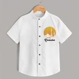 Ramadan Mubarak - The Joy of Suhoor & Iftar With Our Shirt For Adult  - WHITE - S (Chest 20")