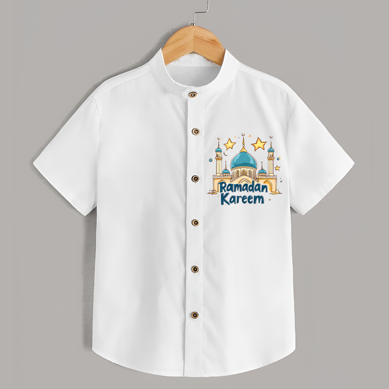 Ramadan Kareem - A Journey of Light & Faith With Our Shirt For Adult - WHITE - S (Chest 20")