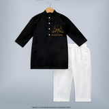 Ramadan Kareem - May Your Prayers Be Answered With Our Kurta Set For Adult - BLACK - S (Chest 20")