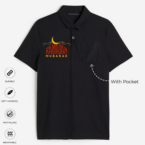 Ramadan Mubarak - Embracing Peace & Kindness With Our Polo T-Shirt For Adult