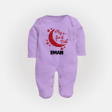 My first Eid Custom Fullbody Suit - LILAC - New Born (Chest 7.5")