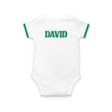Vintage Cricket Romper (1975–1987 Edition) – Custom Baby Name