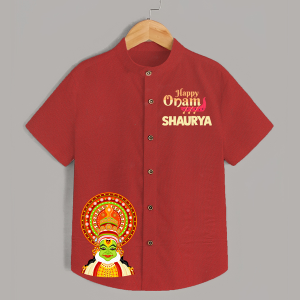 Happy Onam Mini Kathakali Personalized Shirt