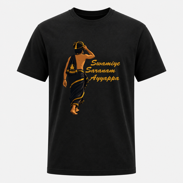 Swamiye Saranam Ayyappa Devotee Journey Adult T-Shirt