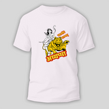 Swamiye Saranam Ayyappa - Imprinted T-Shirt For Adults With Ayyappa Theme (Hindi) - WHITE - S (Chest 19")