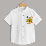 Swamiye Saranam Ayyappa - Imprinted Shirt For Kids (Tamil) - WHITE - 0 - 6 Months Old (Chest 23")