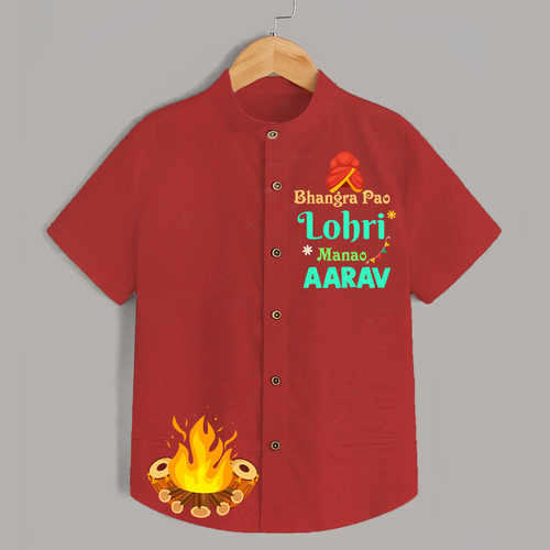 Bhangra Pao, Lohri Manao - Adorable Customised Kids Shirt