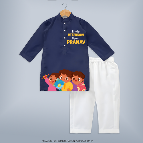 Little Uttarayan Flyer - Adorable Customised Kids Kurta