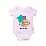 Patang Premi - Cute Customised Onesie  - LILAC - 0 - 3 Months Old (Chest 16")