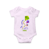 Happy Uttarayan - One String, Endless Joy - Customised Onesie  - LILAC - 0 - 3 Months Old (Chest 16")