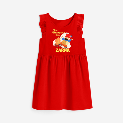 Tiny bhangra star | Personalised Frock with Name