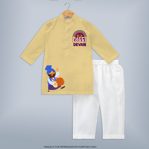 Happy Lohri Kurta| Personalised Kurta with Name