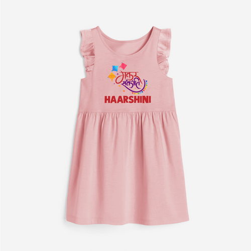 Makar Sankranti | Customized Frock with Name