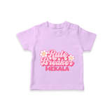 Rule Breaker T-shirt | Personalized T-shirt for the Little Rebel - LILAC - 0-5 Months Old (Chest 17")