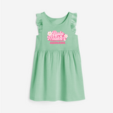Rule Maker Frock | Custom Frock for the Bold and Brave - MINT GREEN - 1 - 2 Years Old (Chest 22" , Full Length 22")