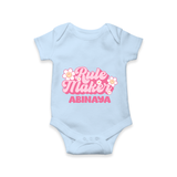 Rule Maker Romper | Custom Romper for the Bold and Brave - BABY BLUE - New Born (Chest 14")