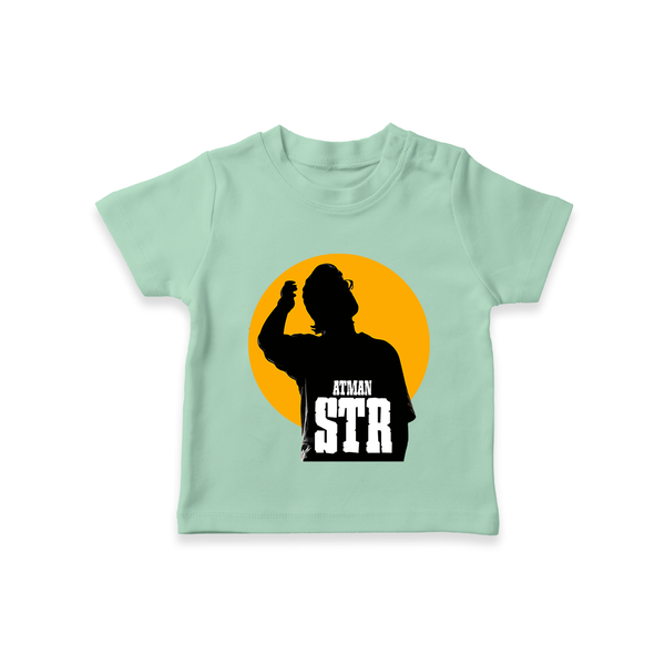 Golden Halo Silhouette Graphic T-Shirt - MINT GREEN - 0-5 Months Old (Chest 17")