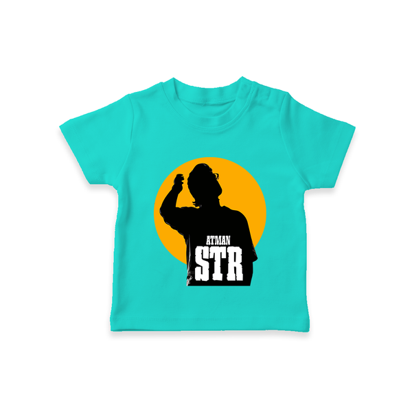 Golden Halo Silhouette Graphic T-Shirt - TEAL - 0-5 Months Old (Chest 17")
