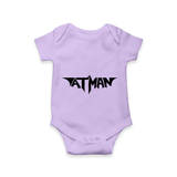Bold Aatman Logo Printed Romper - LILAC - New Born (Chest 14")