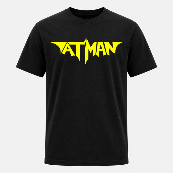 Bold Atman Logo Printed Backside Print Adult T-Shirt