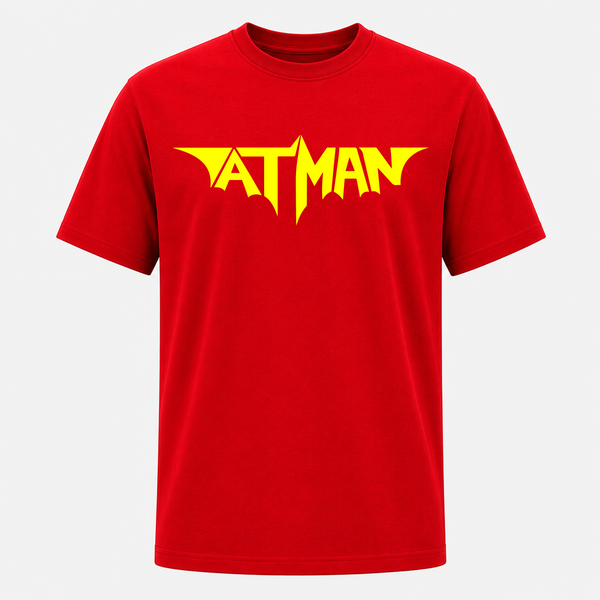 Bold Atman Logo Printed Backside Print Adult T-Shirt