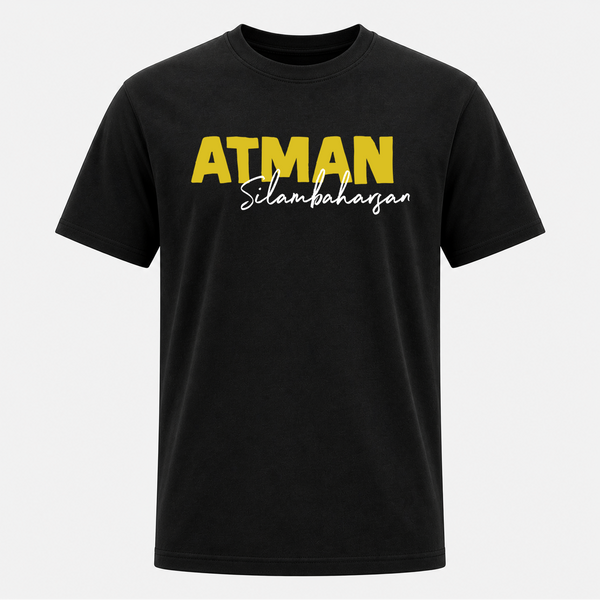 Atman Signature Front & Back Printed Adult T-Shirt