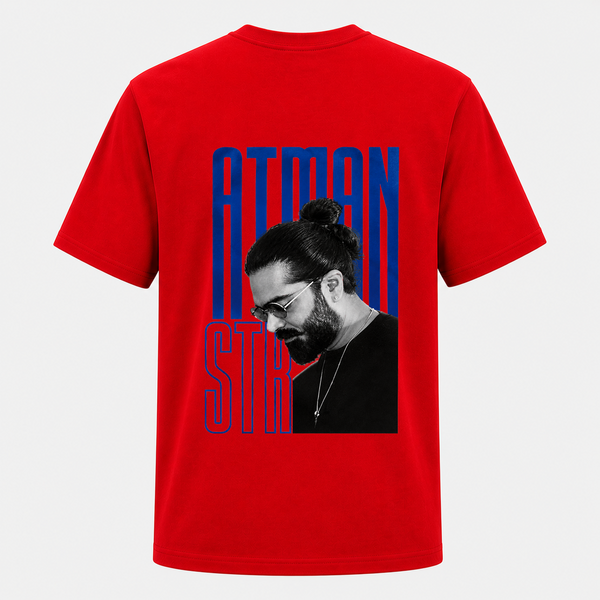 Atman Iconic Portrait Front & Back Printed Adult T-Shirt