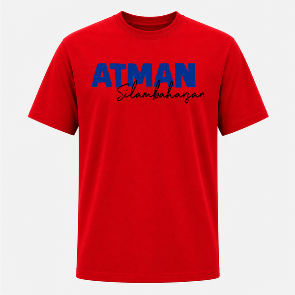 Atman Iconic Portrait Front & Back Printed Adult T-Shirt