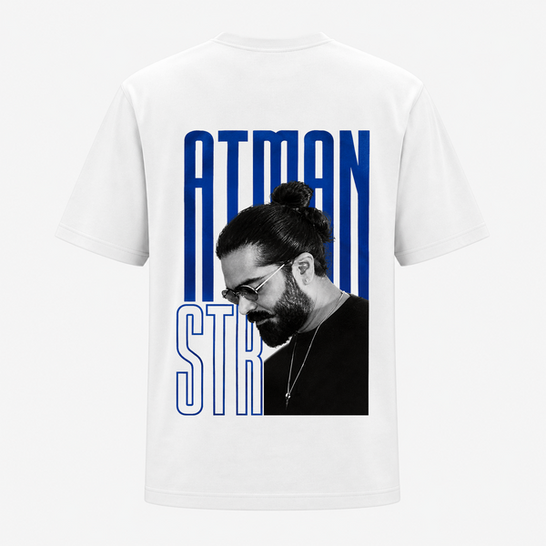 Atman Iconic Portrait Front & Back Printed Adult T-Shirt