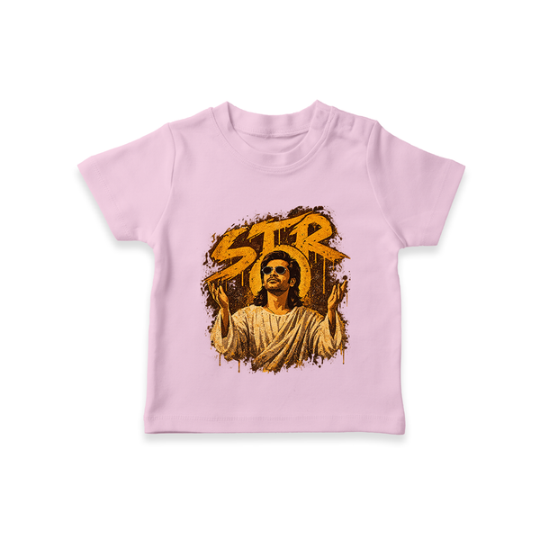 Vintage Sepia Portrait Graphic T-Shirt - BABY PINK - 0-5 Months Old (Chest 17")