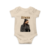 Elegant Black Outfit Portrait Romper - IVORY - New Born (Chest 14")