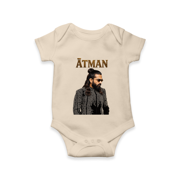 Elegant Black Outfit Portrait Romper - IVORY - New Born (Chest 14")