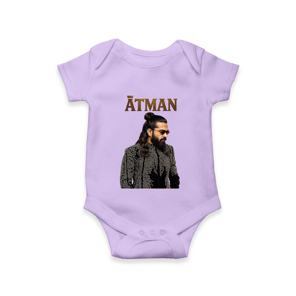 Elegant Black Outfit Portrait Romper - LILAC - New Born (Chest 14")