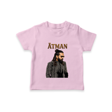 Elegant Black Outfit Portrait T-Shirt - BABY PINK - 0-5 Months Old (Chest 17")