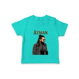 Elegant Black Outfit Portrait T-Shirt - TEAL - 0-5 Months Old (Chest 17")