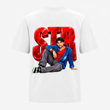 Atman Youthful Rockstar Graphic Backside Printed Adult T-Shirt