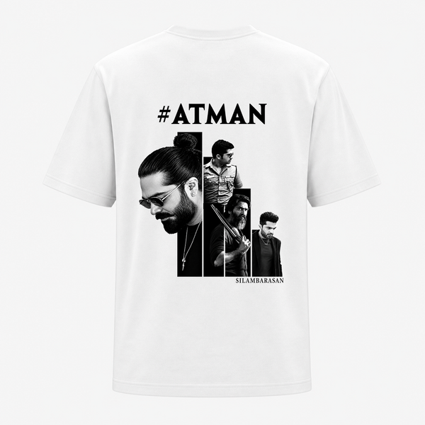 Atman Iconic Star Moments Collage Backside Printed Adult T-Shirt