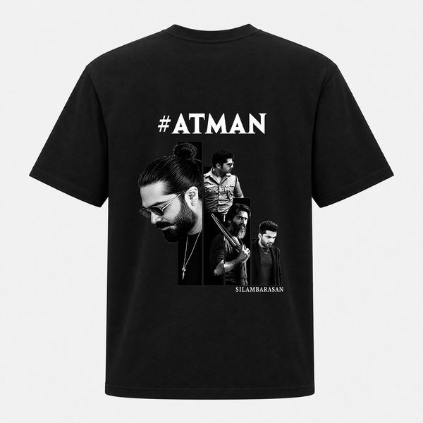 Atman Iconic Star Moments Collage Backside Printed Adult T-Shirt