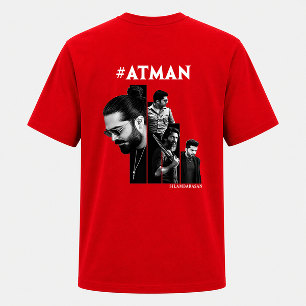 Atman Iconic Star Moments Collage Backside Printed Adult T-Shirt