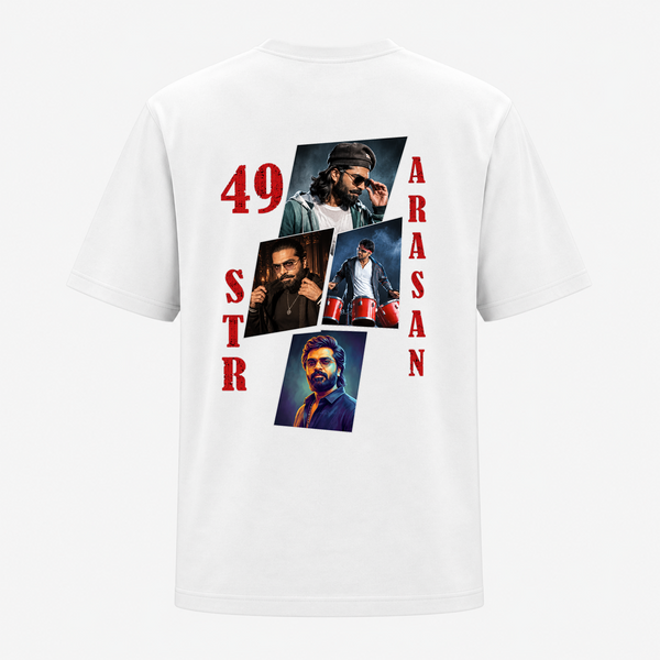 Atman Vintage Rockstar Memories Front & Back Printed Adult T-Shirt
