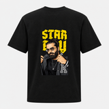 Atman Bold Attitude Rockstar Backside Printed Adult T-Shirt