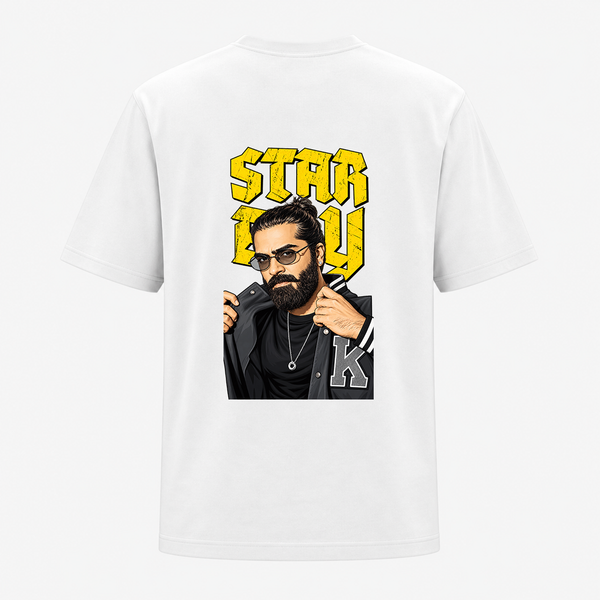 Atman Bold Attitude Rockstar Backside Printed Adult T-Shirt