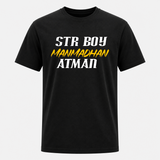 Atman Bold Typography Frontside Printed Adult T-Shirt
