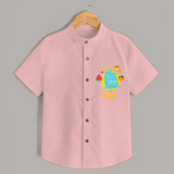 Sparkle like the sun in our "Hello Summer" Customized Kids Shirts - PEACH - 0 - 6 Months Old (Chest 21")