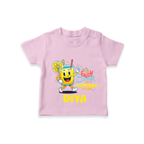 "Splash into fun with our "Enjoy Summer One Lemonade at a Time" Customized Kids T-Shirt" - PINK - 0 - 5 Months Old (Chest 17")