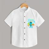 Dance under the stars with our "I'm on a Summer Vacation" Customized Kids Shirts - WHITE - 0 - 6 Months Old (Chest 21")
