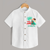 Superboy Adventure Shirt | Customized Shirt for Little Superheroes - WHITE - 0 - 6 Months Old (Chest 23")