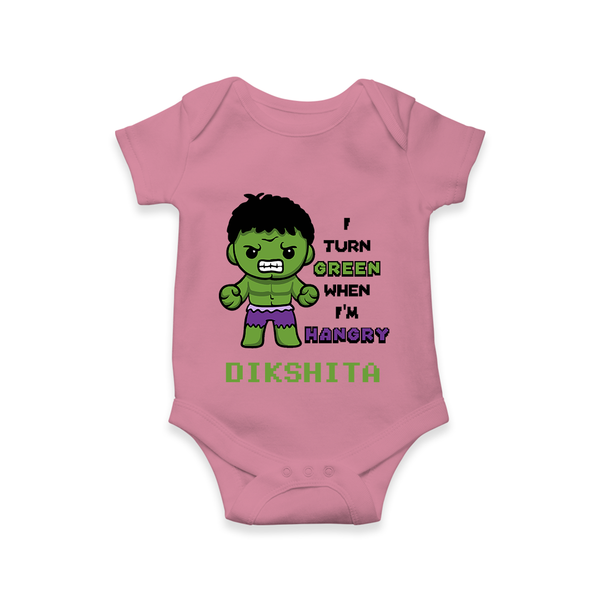 Little Hulk Romper | Personalized Baby Romper for Little Heroes - ONION - New Born (Chest 14")